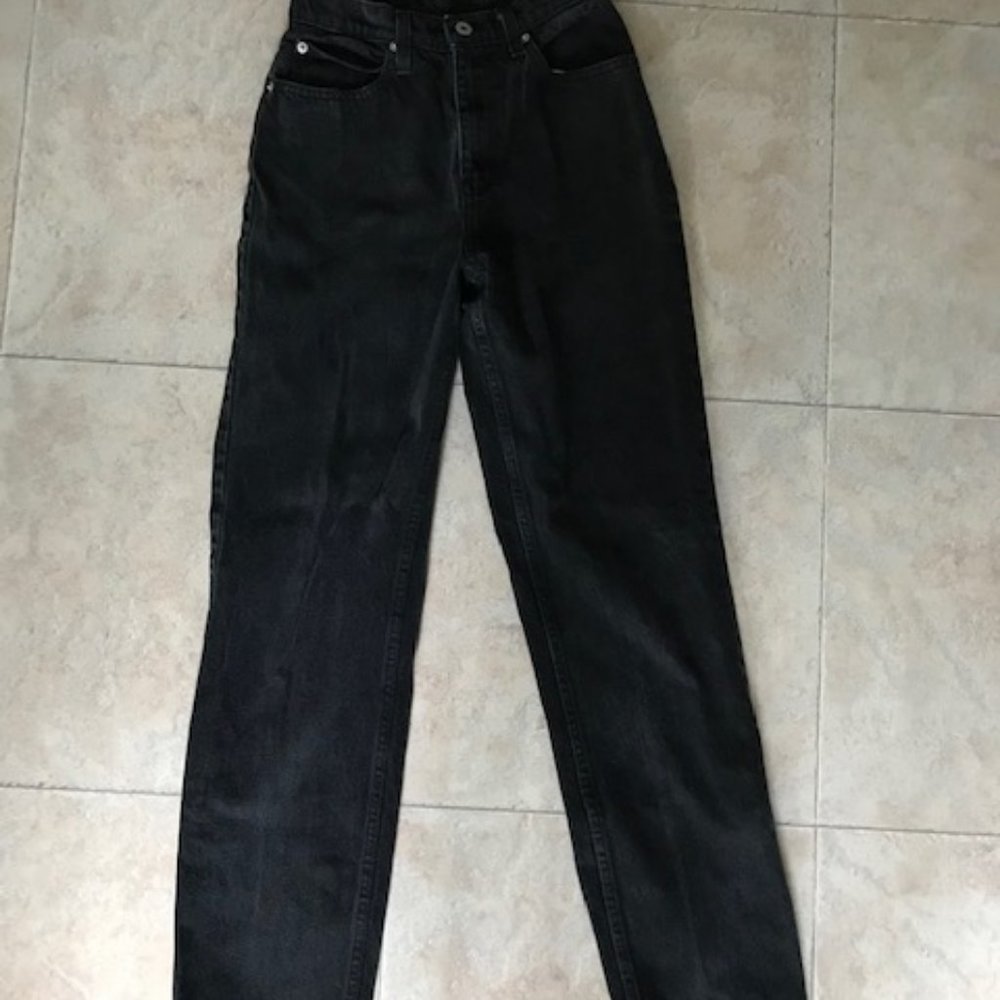 Vintage 80's/90's Black High Rise Faded Glory Jeans